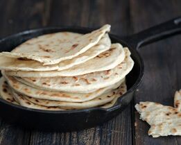 Бездрожжевой лаваш