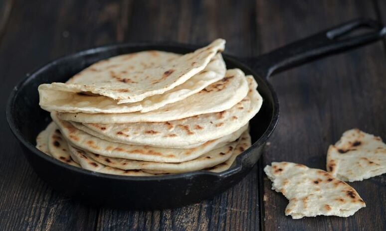 Рецепт бездрожжевой лаваш