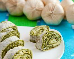 Блинчики из лаваша с начинкой