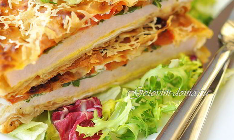 Рецепт горячая закуска в лаваше ека