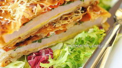 горячая закуска в лаваше ека