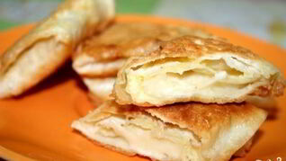 Конверты из лаваша с сыром