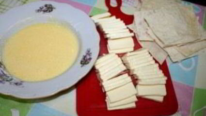 конверты из лаваша с сыром