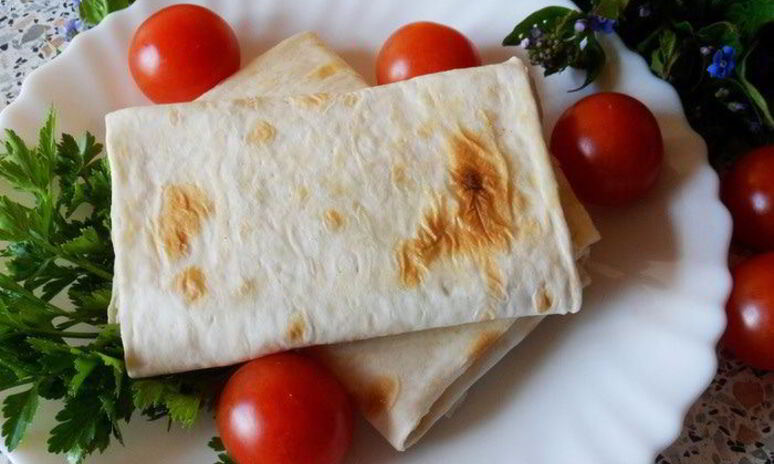 Рецепт кыстыбый в лаваше