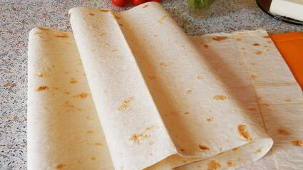 кыстыбый в лаваше