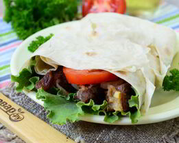 Лангет в лаваше