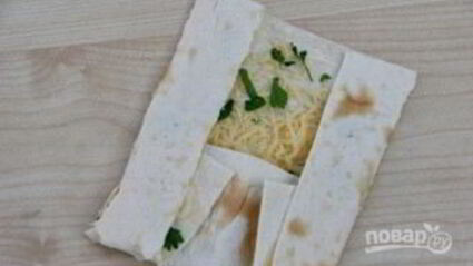 лаваш на гриле