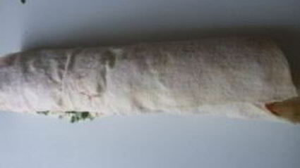 лаваш с колбасой