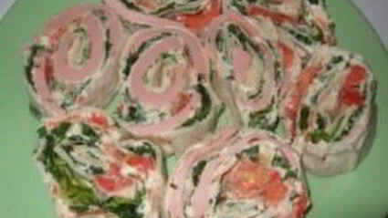 лаваш с колбасой