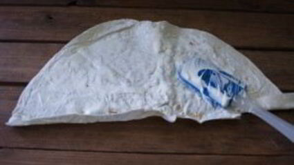 лаваш с копченым сыром