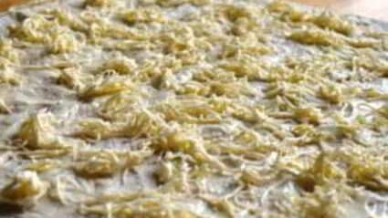 лаваш с корейской морковкой