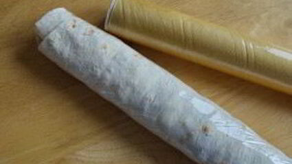 лаваш с курицей и морковью