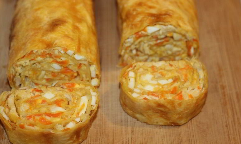 Рецепт лаваш с курицей