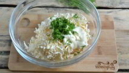 лаваш с сыром и укропом