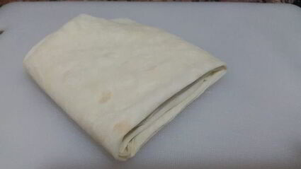 лаваш с сыром и зеленью