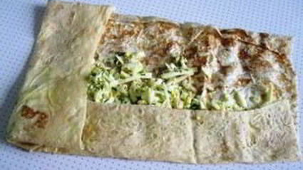 лаваш с сыром на сковороде