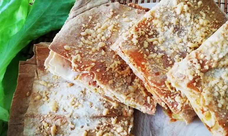 Рецепт лаваш с сыром, запеченный в духовке