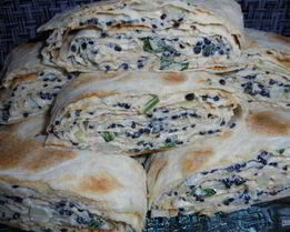 Лаваш с тунцом консервированным