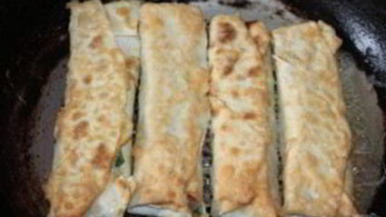 лаваш с зеленым луком