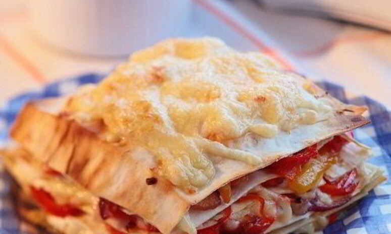 Рецепт лаваш со сладким перцем