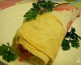 Лаваш в микроволновке