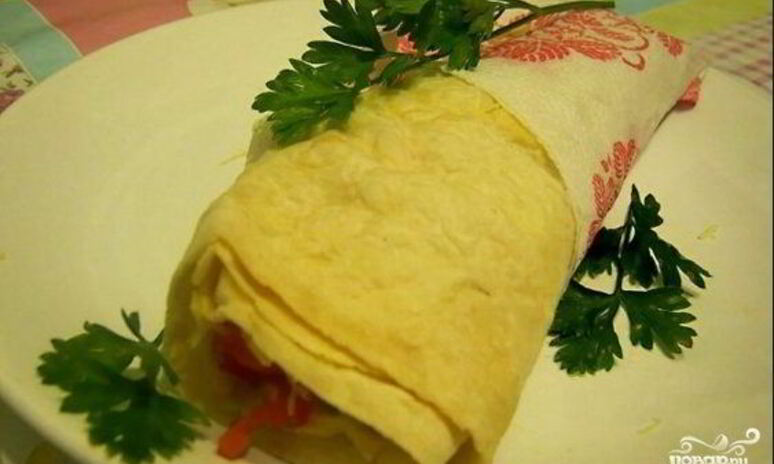 Рецепт лаваш в микроволновке