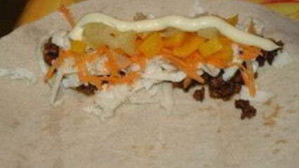 лаваш в микроволновке