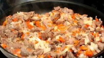 мясо в армянском лаваше