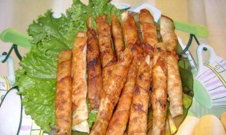 Рецепт палочки из лаваша с сыром