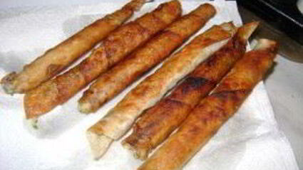 палочки из лаваша с сыром