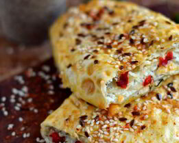 Рулетики из лаваша с начинкой