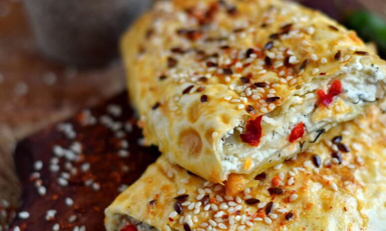 Рецепт рулетики из лаваша с начинкой