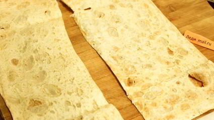 рулеты из лаваша с сыром