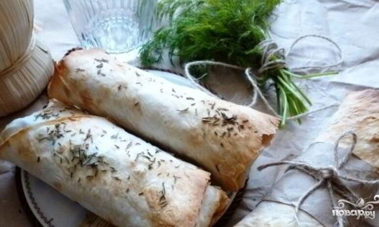 Рецепт сосиски в лаваше в духовке