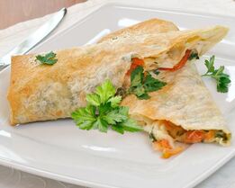 Сулугуни в лаваше