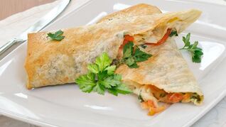 Сулугуни в лаваше