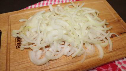 свиная вырезка с овощами в лаваше