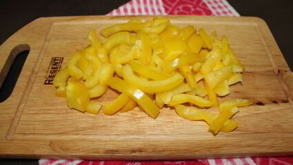 свиная вырезка с овощами в лаваше