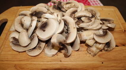 свиная вырезка с овощами в лаваше