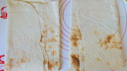 трубочки из лаваша с начинкой