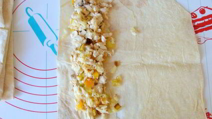 трубочки из лаваша с начинкой