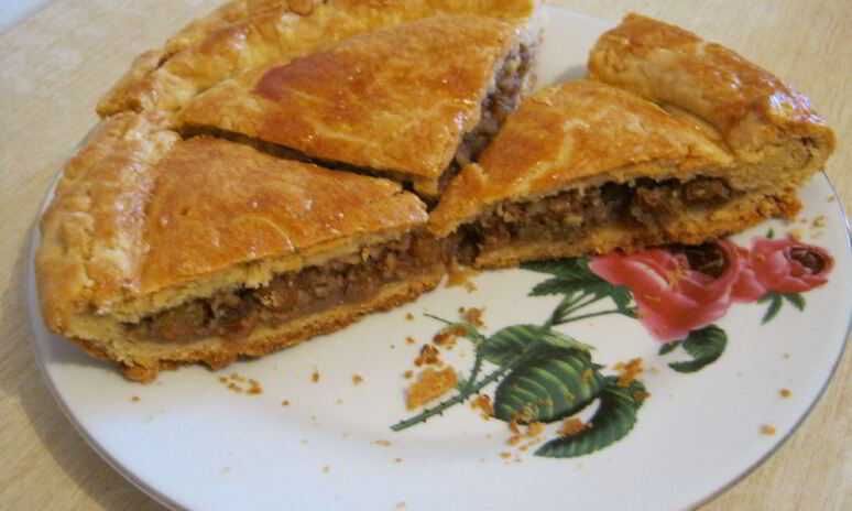 Рецепт ленивая пахлава с измельченными орехами