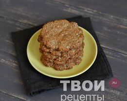 Диетические лепешки без муки