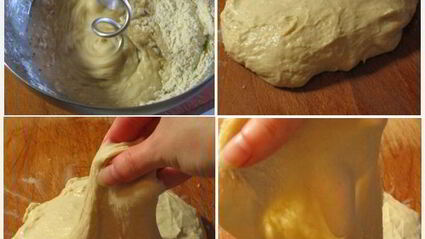 фокачча с клубникой