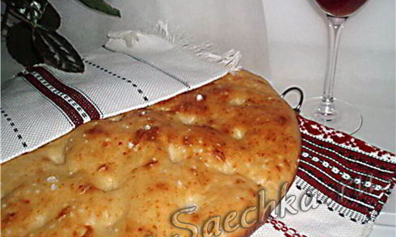 Рецепт фокачча с сыром