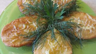 Грузинские лепешки мчади из кукурузной муки