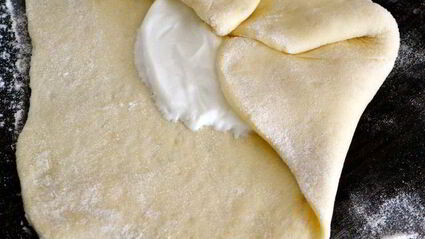 индийские лепешки наан с сыром