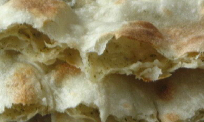 Рецепт хлеб-лепешка с ореховой травой