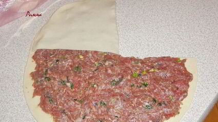 китайские лепешки с мясом