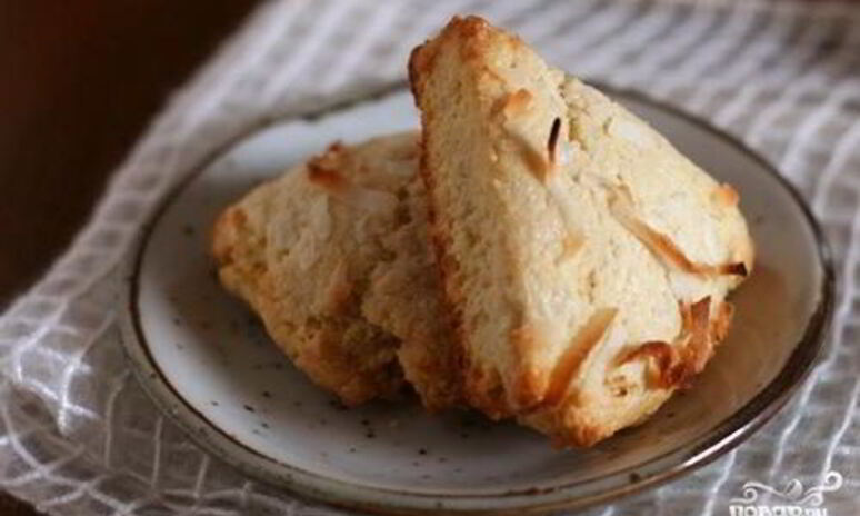 Рецепт кокосовые лепешки